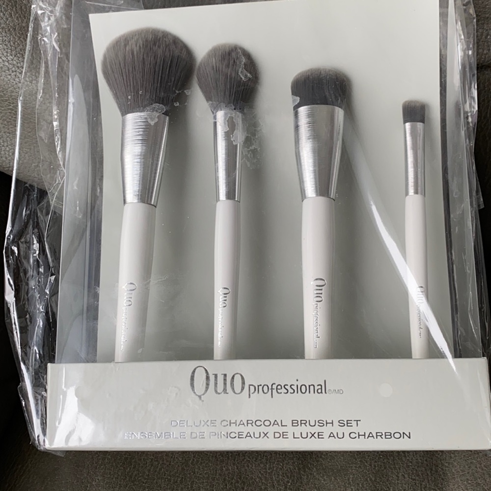 Brand News Quo professional deluxe Charcoal Brush set